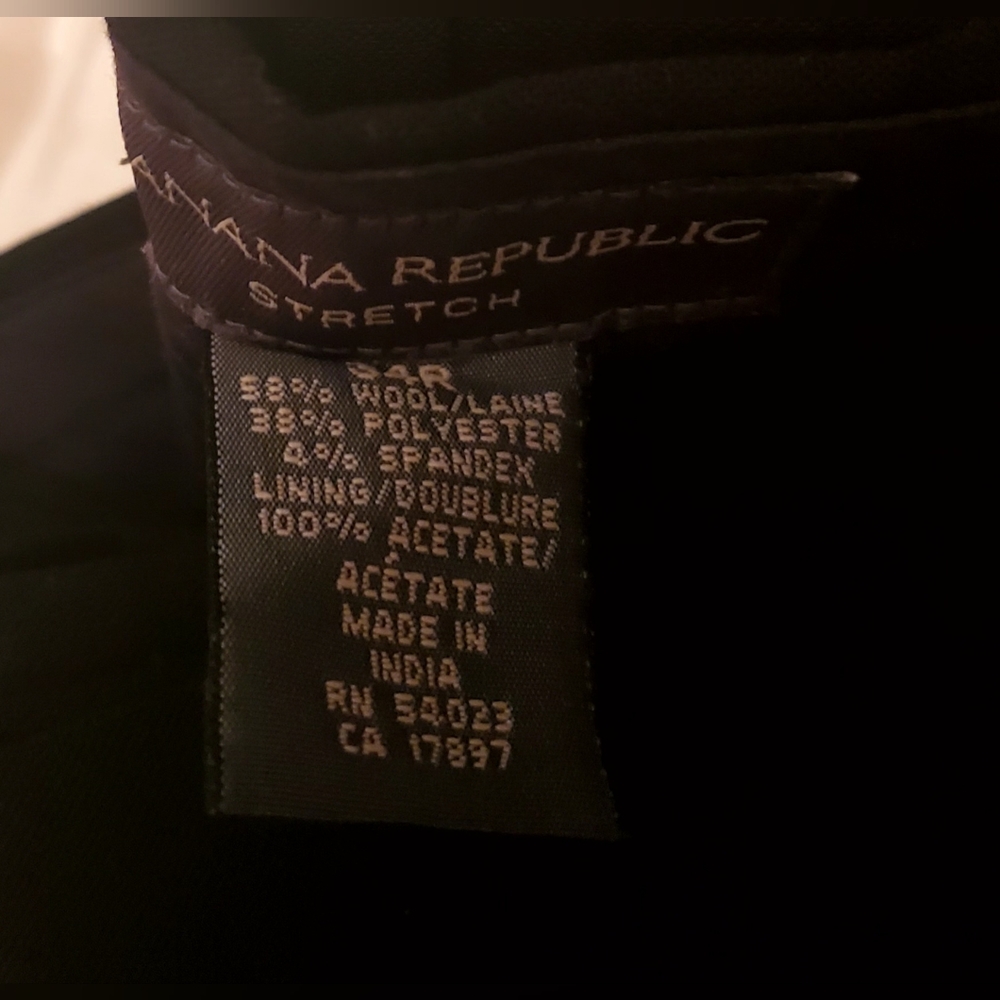 Banana Republic Dawson Flat Front Dress Pants Size 34R - Picture 5 of 6